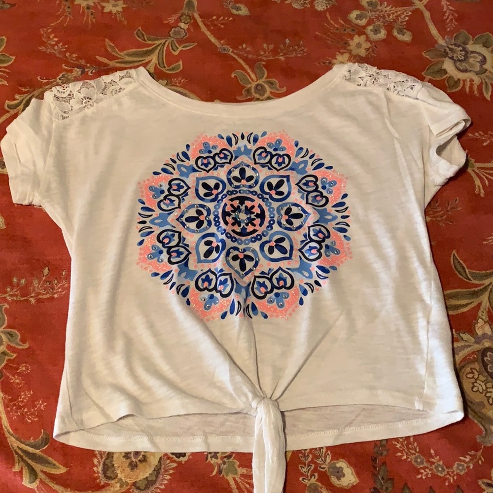 Justice crop top girls
